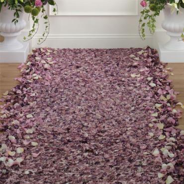 Roses Petals Aisle Runner From
