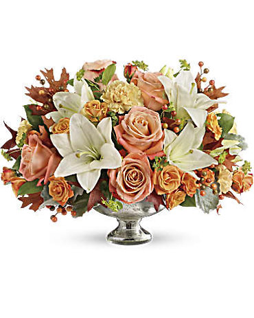 HARVEST SHIMMER CENTERPIECE
