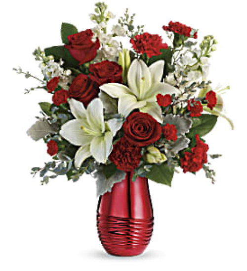 Radiantly Rouge Bouquet