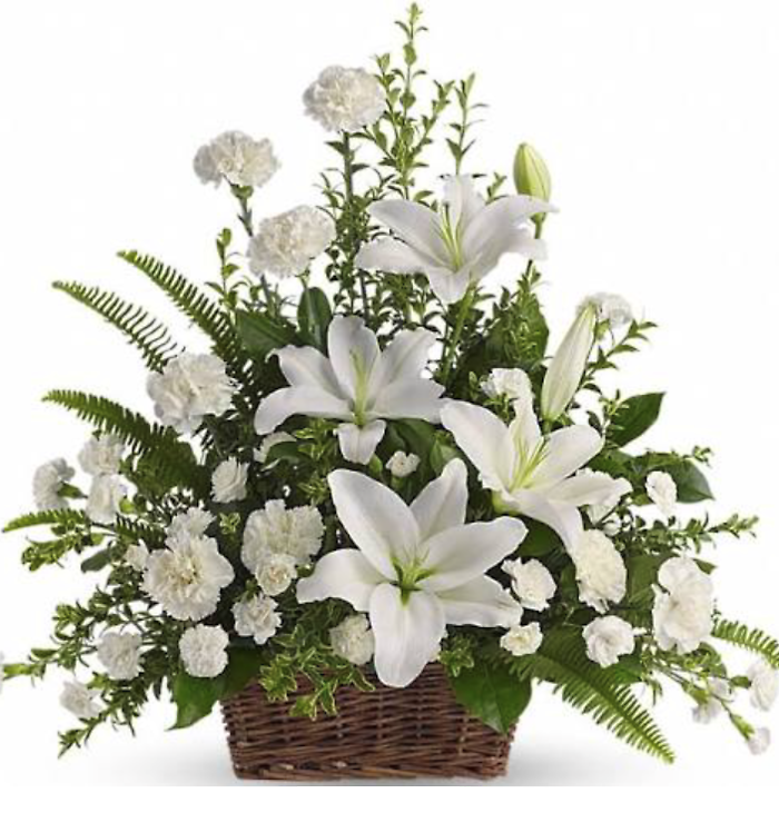 PEACEFUL WHITE LILIES