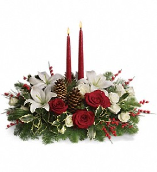 CHRISTMAS WISHES CENTERPIECE