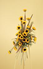 Spray Standing, All Sunflowers, w/Size Options