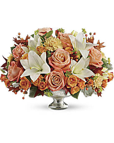 HARVEST SHIMMER CENTERPIECE