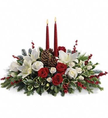 CHRISTMAS WISHES CENTERPIECE